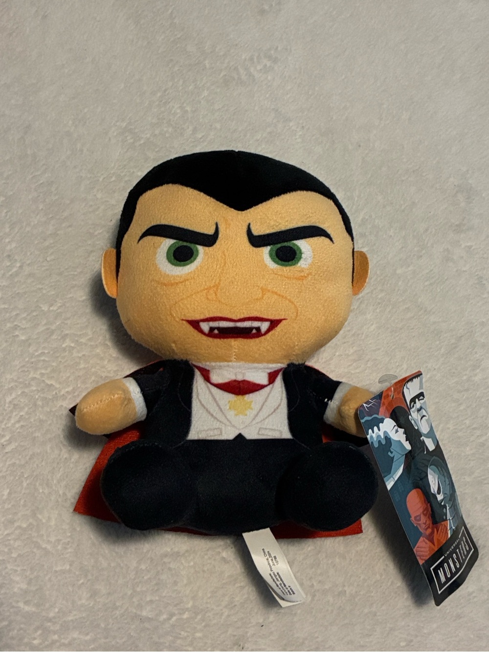 Universal Studios Monsters Dracula Vampire Plush Stuffed Toy Factory New Tags
